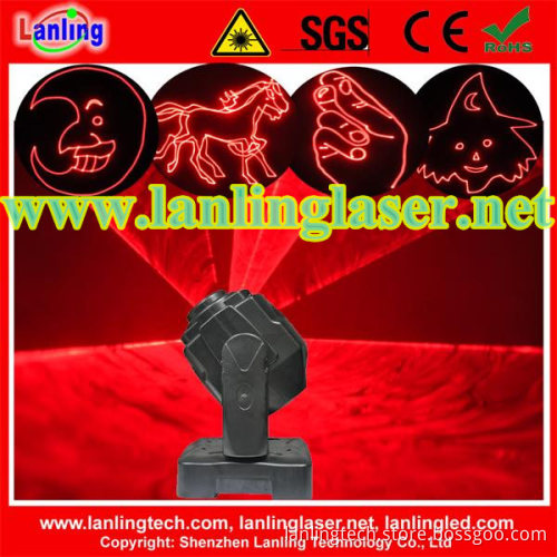 500mw Single Red Moving-Head Animation Laser Light